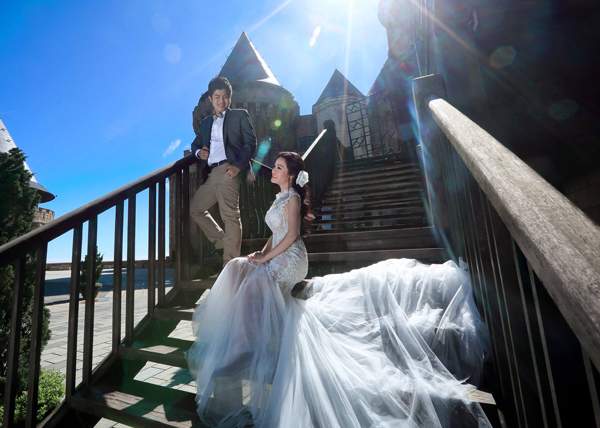 Ảnh cưới lãng mạn ngọt ngào của Nhật Kim Anh 5