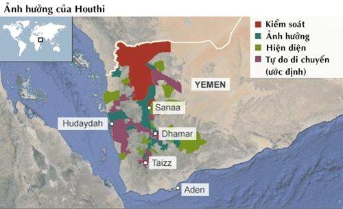 Arab Saudi cùng 10 nước không kích Yemen 2