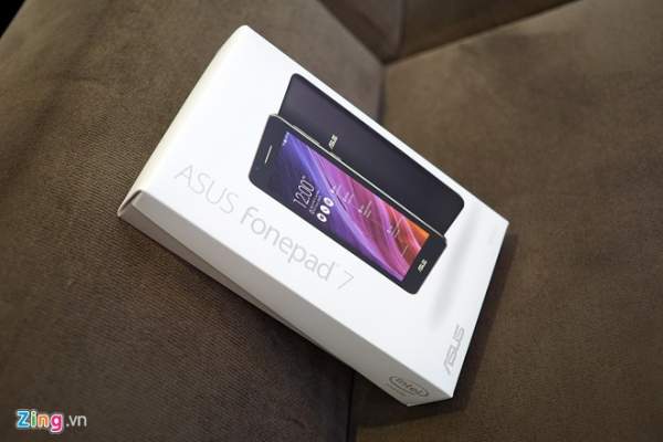 Mở hộp Asus FonePad 7: Thiết kế cao cấp, giá 4,5 triệu đồng