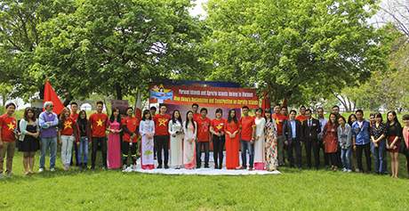 Du học sinh tổ chức ngày hội văn hóa Việt tại Italia