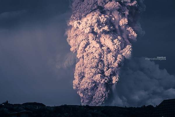 Cận cảnh núi lửa Chile đang phun trào khiến bạn hết hồn 4