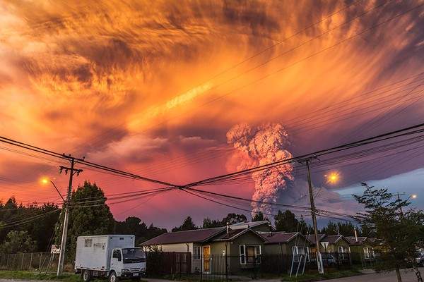 Cận cảnh núi lửa Chile đang phun trào khiến bạn hết hồn 5