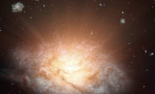 Lộ diện thiên hà sáng nhất từ trước đến nay
