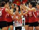 Đội tuyển bóng chuyền nữ Việt Nam xuất sắc đánh bại Iran