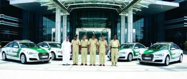 Cảnh sát Dubai nhận thêm 6 chiếc Audi A6