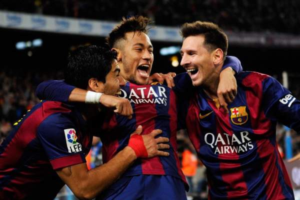 Messi-Neymar-Suarez tạo nên kỷ lục ghi bàn vĩ đại