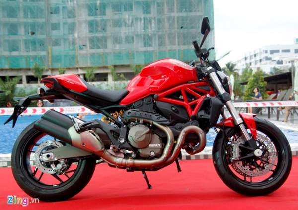 Chi tiết Ducati Monster 821 vừa ra mắt tại Việt Nam