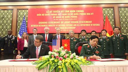 Việt Nam - Hoa Kỳ ký Tuyên bố Tầm nhìn chung về quan hệ quốc phòng 7