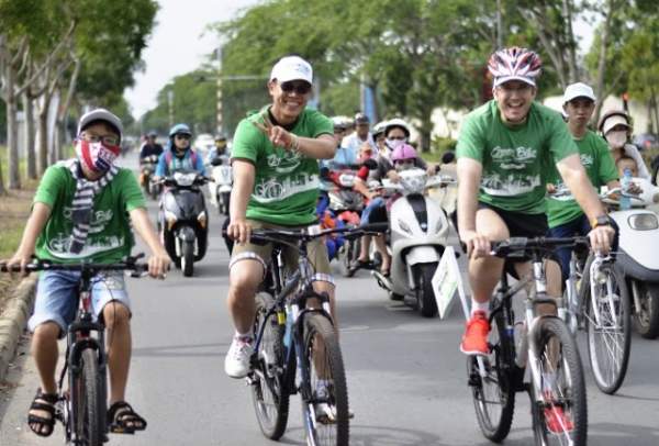 1.000 người đạp xe hưởng ứng Ngày môi trường Thế giới