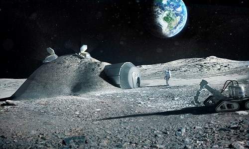 ESA muốn xây dựng căn cứ trên mặt trăng