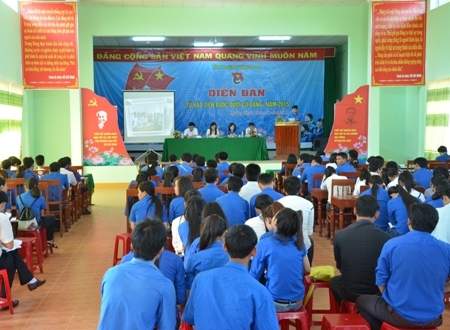 Tuổi trẻ Quảng Ngãi thể hiện ý kiến trước kỳ Đại hội Đảng bộ tỉnh