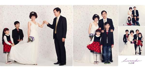 Những bức ảnh cưới gia đình đẹp nhất khiến mọi nhà đều thích 15