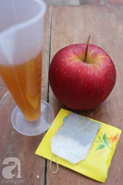 Đã khát ngày nóng với trà táo mật ong