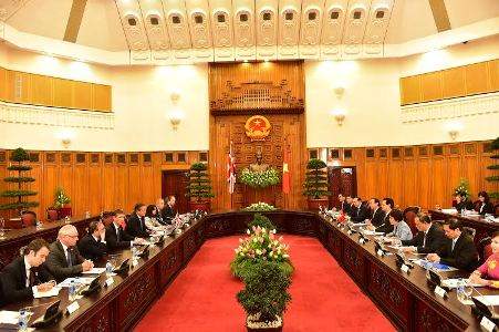 Thủ tướng Việt-Anh quan ngại về tình trạng thay đổi nguyên trạng ở Biển Đông 2