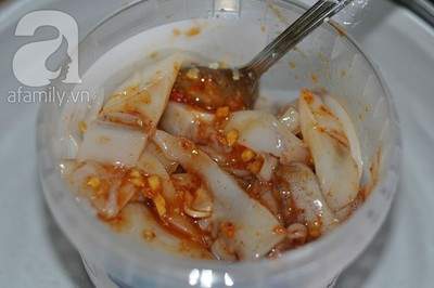 Cách làm mực xào kiểu Hàn ngon hấp dẫn bữa tối 4