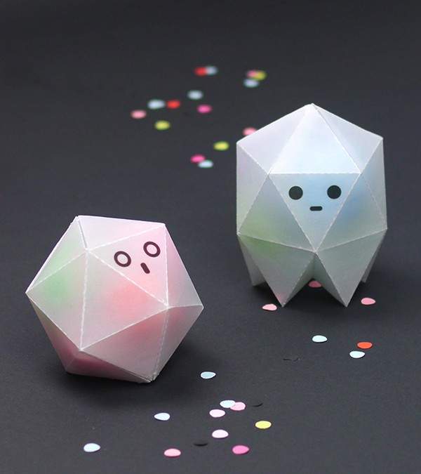 Cách gấp giấy origami hình hộp sáp đựng kẹo đáng yêu 7