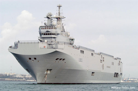 Báo Nga: Trung Quốc có thể thuê lại tàu chiến Mistral của Ai Cập