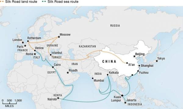 Con đường tơ lụa mới và tham vọng bành trướng của Trung Quốc