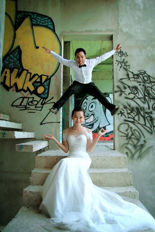 Bộ ảnh cưới tuyệt đẹp của cặp đôi "không đụng hàng" 15