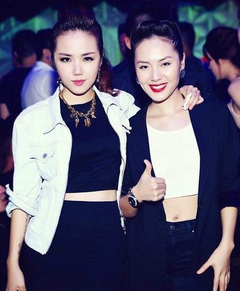 Những cặp chị em sao Việt xinh đẹp 9