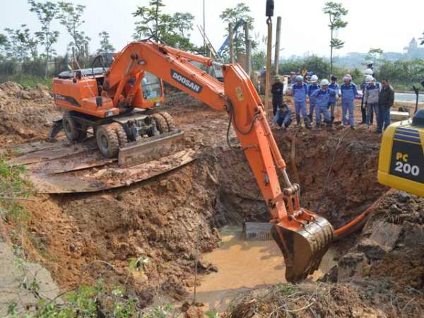 HN xây nhà máy nước mới “gánh đỡ” đường ống Sông Đà