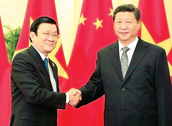 Chủ tịch nước yêu cầu Trung Quốc không quân sự hóa Biển Đông