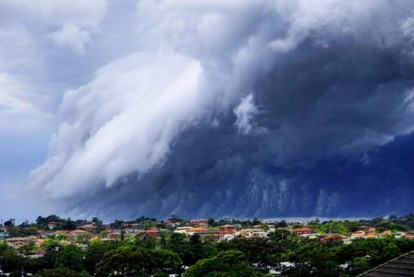 Kỳ thú cảnh tượng mây sóng thần càn quét Sydney 5