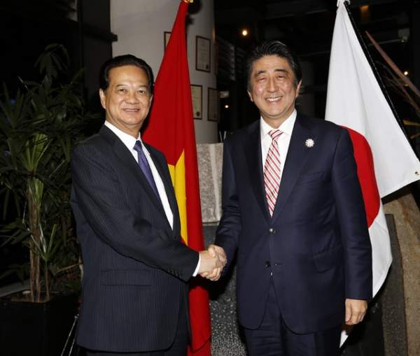 Thủ tướng Việt Nam - Nhật Bản thúc đẩy phê chuẩn và triển khai TPP