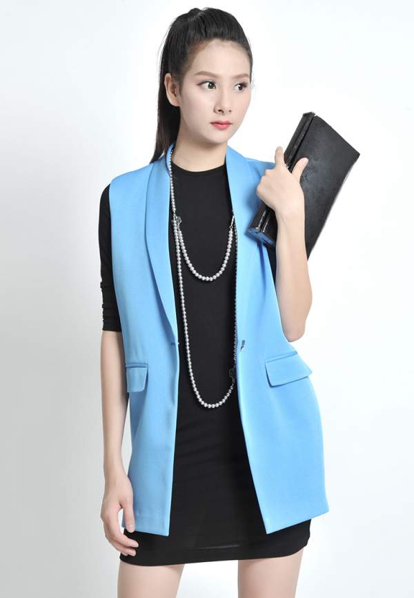 Các mẫu áo khoác gile nữ "sốt sình sịch" thu 2015 12