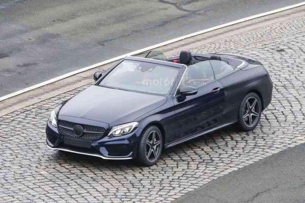 Lộ diện mẫu xe Mercedes C-Class Convertible 2017