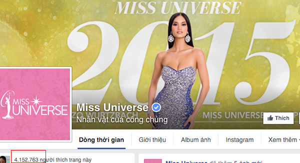 "Anh hùng bàn phím" Việt tự làm xấu mặt trên fanpage Miss Universe