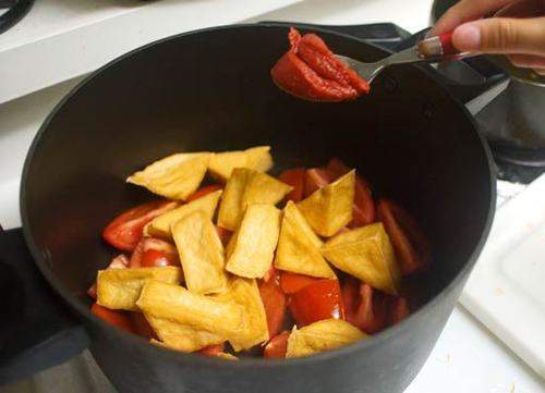 Cách làm đậu phụ sốt cà chua dân dã mà ngon cơm 6