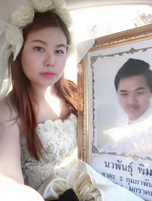 8x Thái Lan quyết kết hôn với bạn trai đã chết 12