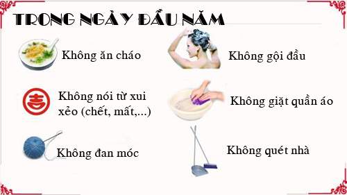 Những điều cấm kị trong 15 ngày đầu năm mới 3