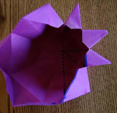 Cách gấp ngôi sao giấy origami "vụng thối" cũng làm được 11