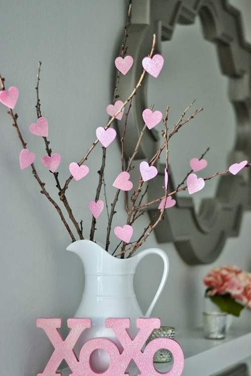 Quá tình cảm với cách làm bình hoa đẹp hình trái tim 4
