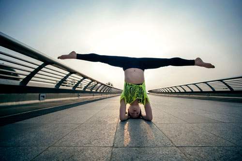 Phương Trinh Jolie tập yoga khắp Sài Gòn 21