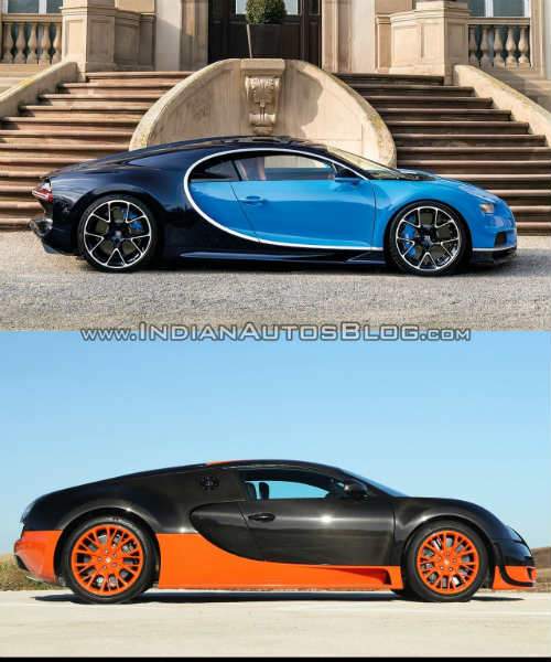 So sánh Bugatti Veyron và Bugatti Chiron qua ảnh 2