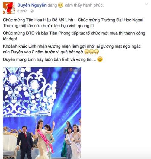 Hoa hậu Việt Nam 2016: Tân Hoa hậu Đỗ Mỹ Linh là bạn của Kỳ Duyên 15