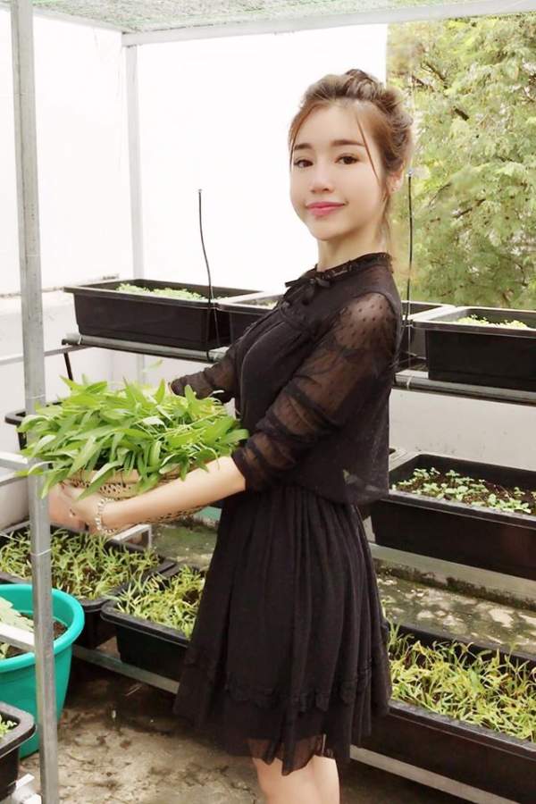 Vườn rau sạch "vạn người mê" của ba người đẹp "nóng bỏng" nhất showbiz Việt 12