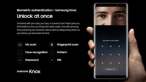 Samsung tung video hướng dẫn sử dụng bảo mật trên Galaxy Note 8