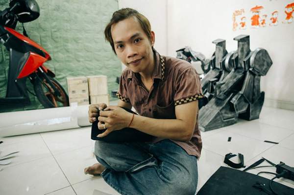 8x khuyết tật là cha đẻ của các siêu anh hùng tại Việt Nam