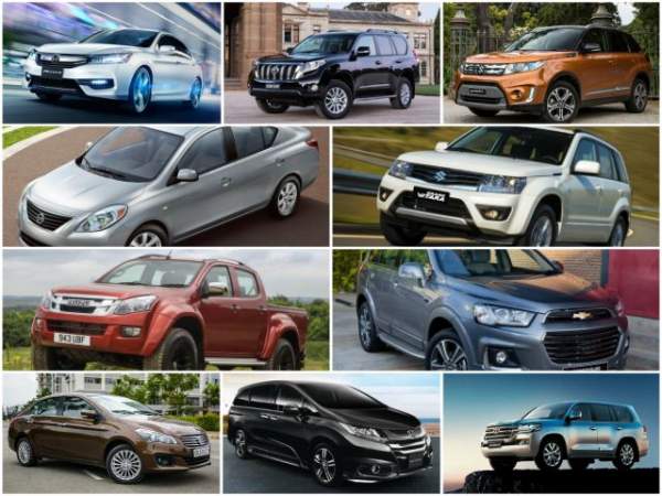 Top 10 mẫu ô tô bán chậm nhất Việt Nam tháng 11/2017