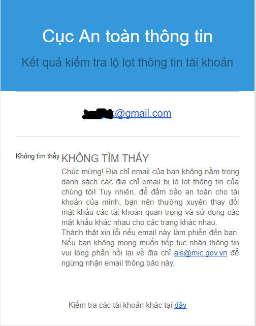 VNCERT: Hàng trăm nghìn tài khoản Việt Nam bị lộ lọt thông tin 3