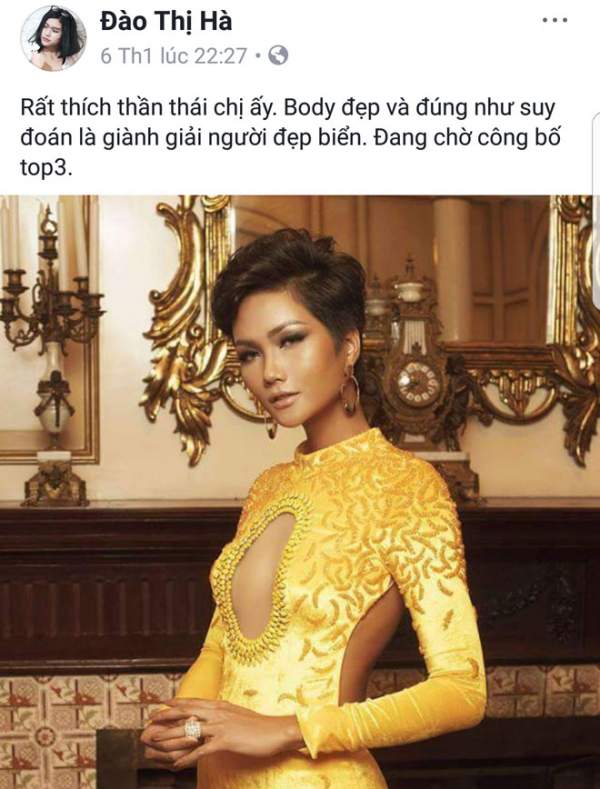 Người đẹp Biển Hoa hậu Việt Nam lên tiếng việc mỉa mai hoa hậu H"Hen Niê 2