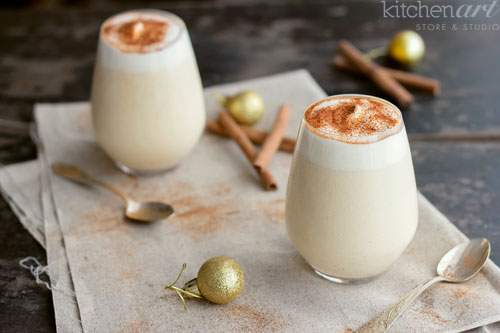 Cocktail trứng sữa cho Giáng sinh 2