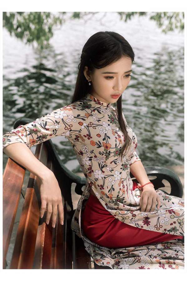 Ảnh đẹp "xuất thần" của cô gái Sài thành mơ ước diện áo dài ở Hà Nội 11