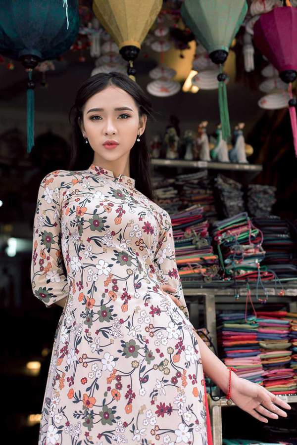 Ảnh đẹp "xuất thần" của cô gái Sài thành mơ ước diện áo dài ở Hà Nội 7