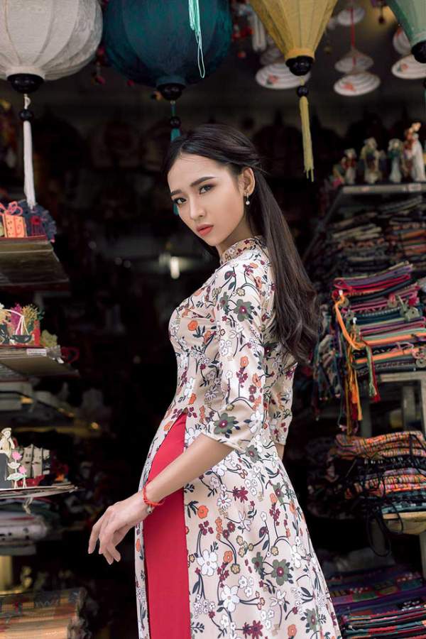 Ảnh đẹp "xuất thần" của cô gái Sài thành mơ ước diện áo dài ở Hà Nội 9