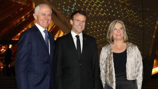 Phu nhân Thủ tướng Australia lên tiếng về lời khen lạ của Tổng thống Pháp